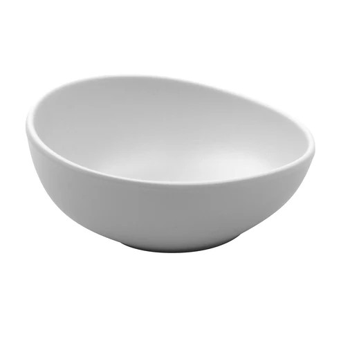 G.E.T - Riverstone 20 oz White Soup/Salad Bowl (24 Per Case) - B-2020-W