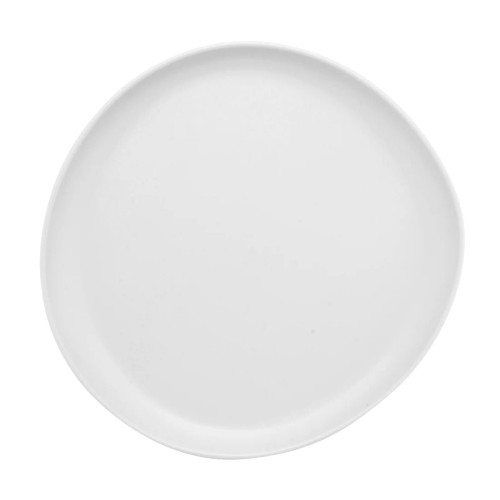G.E.T - Riverstone 6" White Small Serving Plate (24 Per Case) - CS-610-W