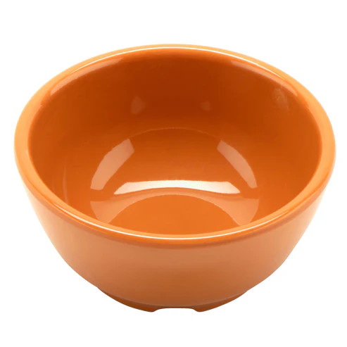 G.E.T - Diamond Harvest 10 oz Pumpkin Round Bowl (24 Per Case) - B-45-PK