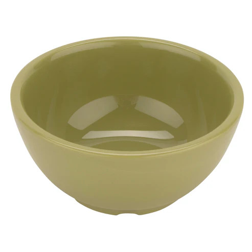 G.E.T - Diamond Harvest 16 oz Avocado Round Bowl (24 Per Case) - B-525-AV