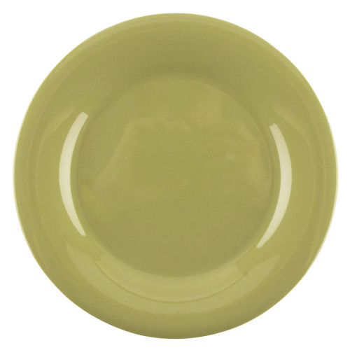 G.E.T - Diamond Harvest 9" Avocado Wide Rim Plate (24 Per Case) - WP-9-AV