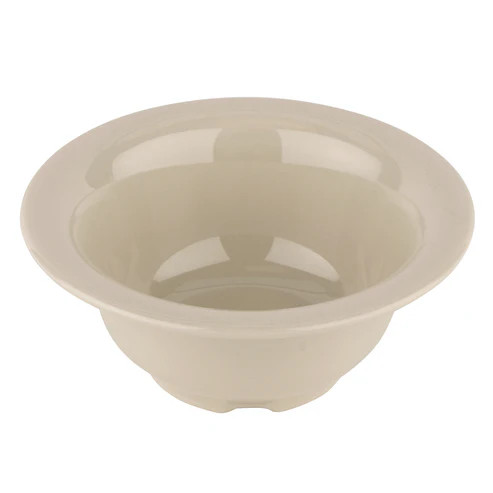 G.E.T - Diamond Ivory 10 oz Rim Bowl (48 Per Case) - B-105-DI