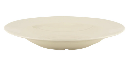 G.E.T - Diamond Ivory 24 oz Wide Rim Bowl (12 Per Case) - B-2412-DI