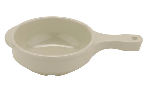 G.E.T - Diamond Ivory 12 oz Bowl W/ Handle (24 Per Case) - HSB-112-IV