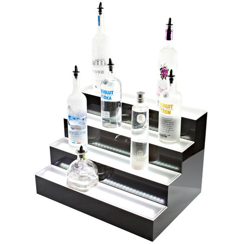 Beverage-Air - 60" Liquor Display w/ 4 Tiers & LED Lighting - LBD4-60L