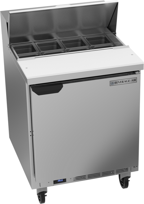 Beverage-Air - 27" Elite Sandwich Prep Table w/ 1 Door - SPE27HC-B