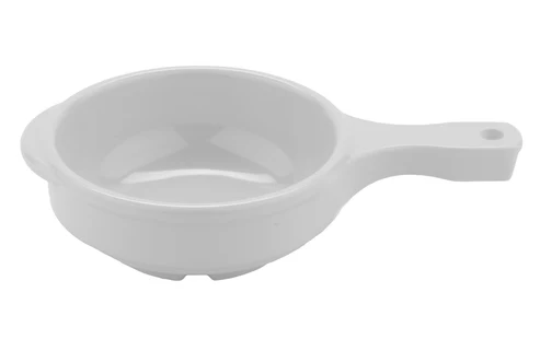 G.E.T - Diamond White 12 oz Bowl W/ Handle (24 Per Case) - HSB-112-W