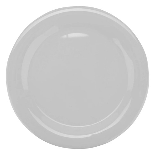G.E.T - Diamond White 10.5" Narrow Rim Plate (12 Per Case) - NP-10-DW