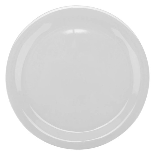 G.E.T - Diamond White 9" Narrow Rim Plate (24 Per Case) - NP-9-DW