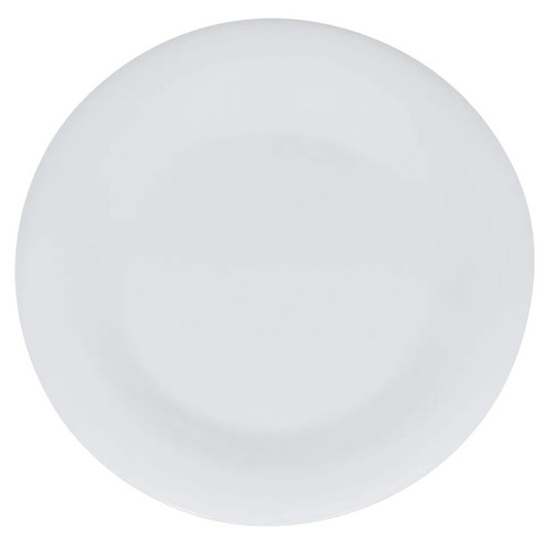 G.E.T - Diamond White 10.5" Wide Rim Plate (12 Per Case) - WP-10-DW