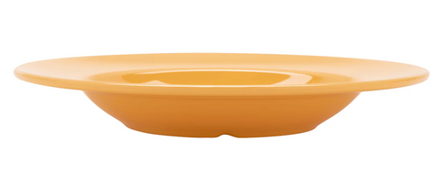 G.E.T - Diamond Mardi Gras 16 oz Tropical Yellow Wide Rim Bowl (12 Per Case) - B-1611-TY