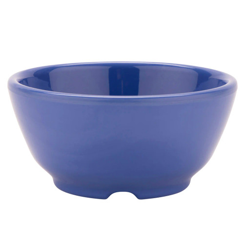 G.E.T - Diamond Mardi Gras 10 oz Peacock Blue Bowl (24 Per Case) - B-45-PB