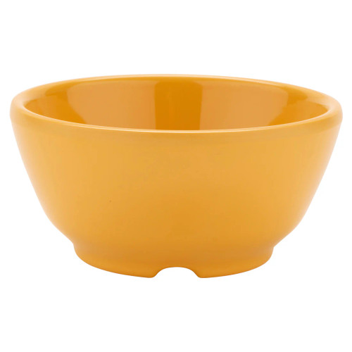 G.E.T - Diamond Mardi Gras 10 oz Tropical Yellow Bowl (24 Per Case) - B-45-TY