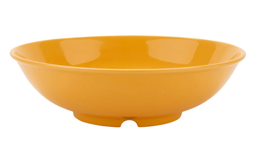 G.E.T - Diamond Mardi Gras 60.8 oz Tropical Yellow Bowl (12 Per Case) - B-48-TY