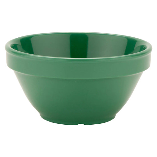 G.E.T - Diamond Mardi Gras 8 oz Rainforest Green Bowl (48 Per Case) - BC-170-FG
