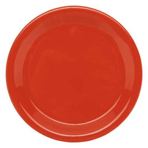 G.E.T - Diamond Mardi Gras 7.25" Rio Orange Narrow Rim Plate (48 Per Case) - NP-7-RO