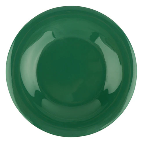 G.E.T - Diamond Mardi Gras 5.5" Rainforest Green Wide Rim Plate (48 Per Case) - WP-5-FG