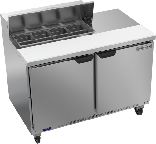 Beverage-Air - 48" Sandwich Prep Table w/ 2 Doors - SPE48HC-08