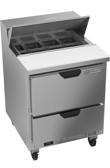 Beverage-Air - 27" Sandwich Prep Table w/ 2 Drawers - SPED27HC