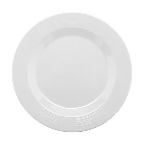G.E.T - Minski 10.5" White Textured Rim Plate (12 Per Case) - PT-10-MN-W