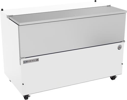 Beverage-Air - 58" Cold Wall Single Access Milk Cooler w/ Stainless Interior - SM58HC-W-02