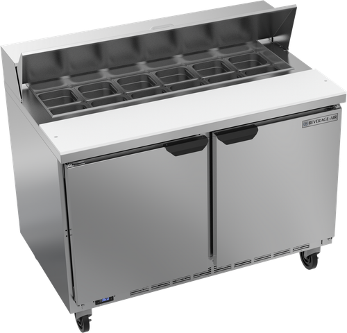 Beverage-Air - 48" Sandwich Prep Table w/ 2 Doors - SPE48HC-12