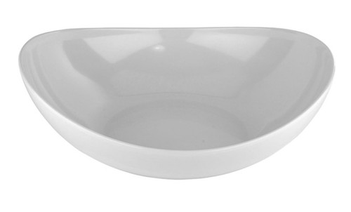 G.E.T - Osslo 11 Qt White Round Bowl (3 Per Case) - B-352-W