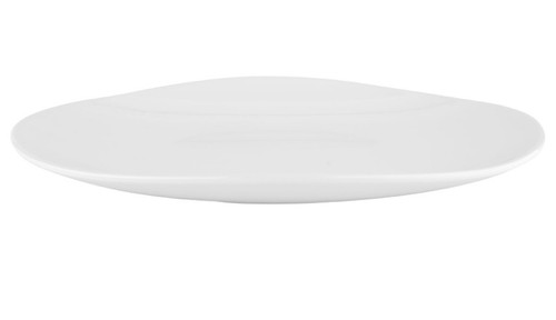 G.E.T - Osslo 15" x 11" White Oval Platter (6 Per Case) - OP-1518-W