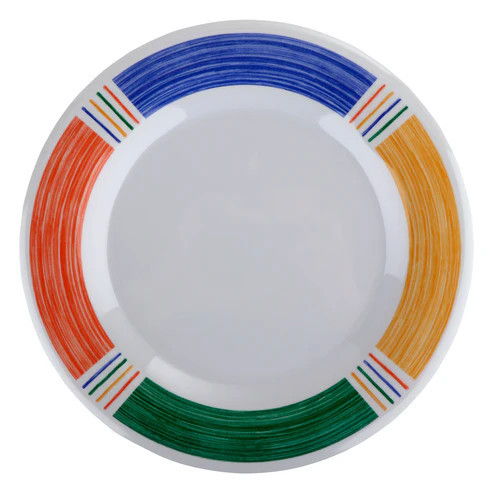 G.E.T - Diamond Barcelona 6.5" Wide Rim Plate (48 Per Case) - WP-6-BA