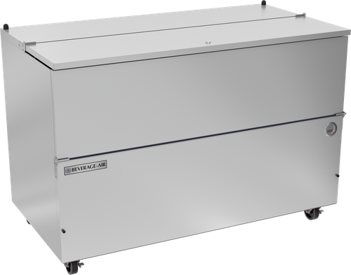 Beverage-Air - 58" Stainless Steel Cold Wall Single Access Milk Cooler - SM58HC-S