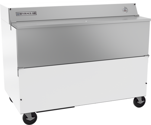 Beverage-Air - 58" Forced Air Single Access Milk Cooler - SMF58HC-1-W