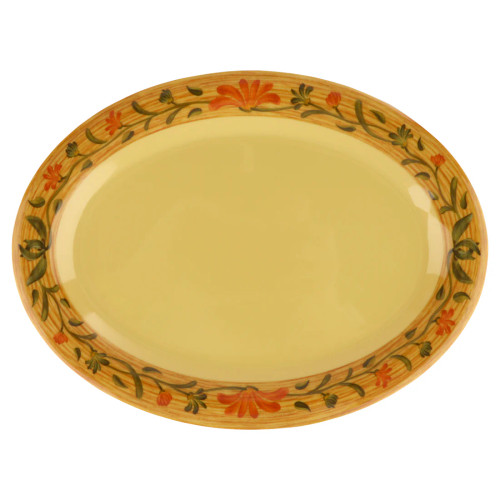 G.E.T - Venetian 12" x 9" Oval Platter (12 Per Case) - OP-120-VN