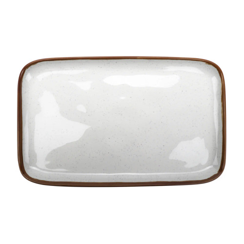 G.E.T - Rustic Mill 18" x 11" Rectangular Coupe Display Tray (3 Per Case) - CS-1814-RM