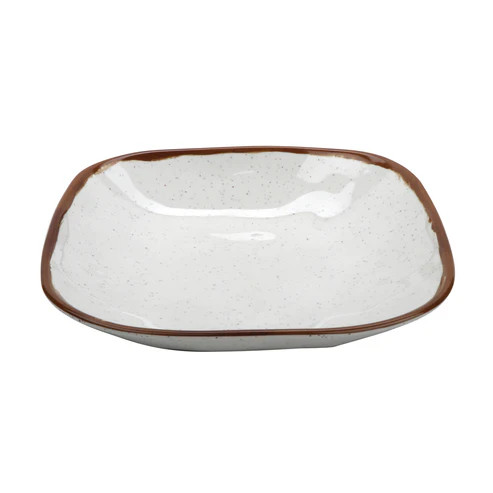 G.E.T - Rustic Mill 48 oz Square Large Entree Bowl (12 Per Case) - SB-48-RM