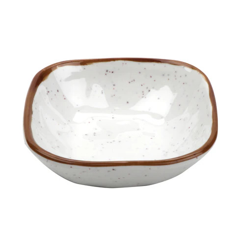 G.E.T - Rustic Mill 5 oz Small Square Monkey Dish (48 Per Case) - SB-5-RM
