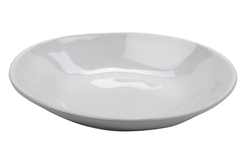 G.E.T - Arctic Mill 41.6 oz White Irregular Bowl (12 Per Case) - B-42-AM-W