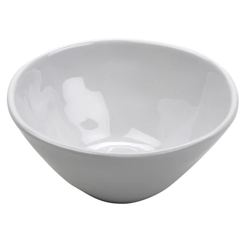 G.E.T - Arctic Mill 8 oz White Irregular Bowl (24 Per Case) - B-8-AM-W