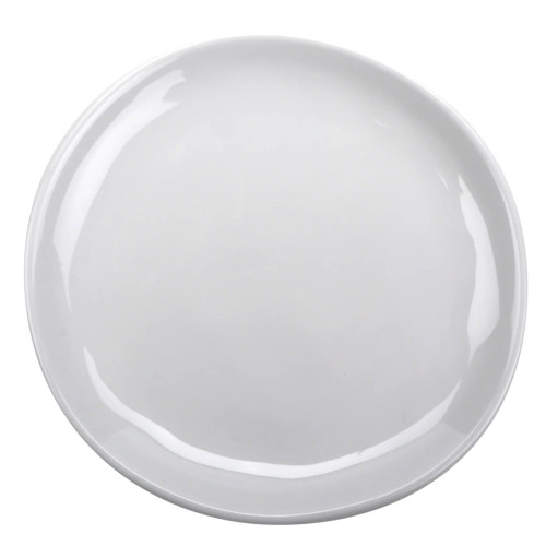 G.E.T - Arctic Mill 7" White Irregular Round Coupe Plate (12 Per Case) - CS-5-AM-W