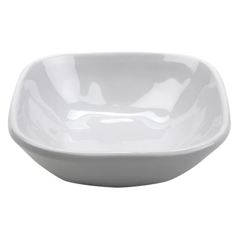 G.E.T - Arctic Mill 5 oz White Small Square Monkey Bowl (48 Per Case) - SB-5-AM-W