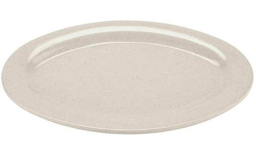 G.E.T - Santa Fe 9.75" x 7.25" Ironstone Oval Platter (24 Per Case) - OP-950-IR