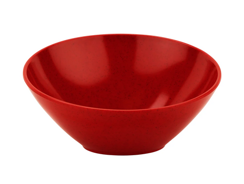 G.E.T - Red Sensation 16 oz Red Cascading Bowl (6 Per Case) - B-788-RSP
