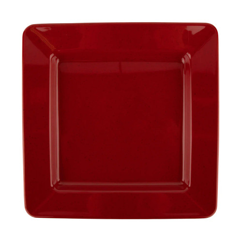 G.E.T - Red Sensation 12" Red Square Plate (12 Per Case) - ML-12-RSP