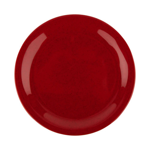 G.E.T - Red Sensation 7.25" Red Narrow Rim Plate (48 Per Case) - NP-7-RSP