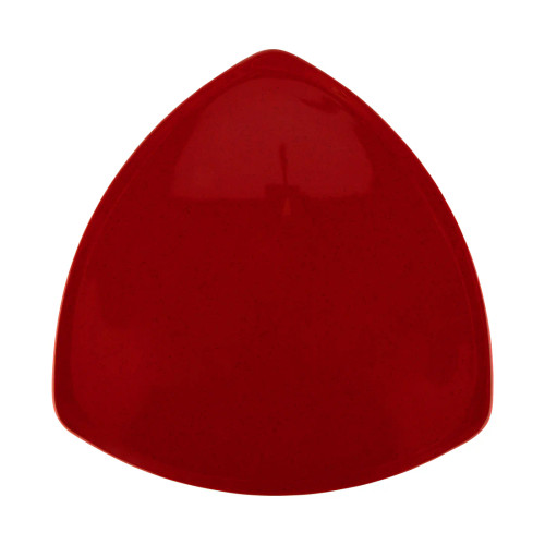 G.E.T - Red Sensation 12" Red Triangle Platter (12 Per Case) - TP-12-RSP