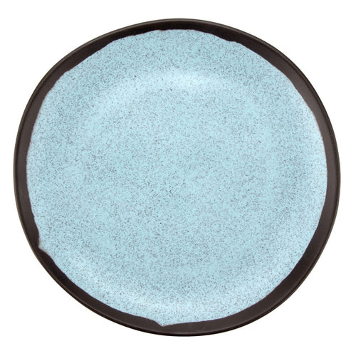 G.E.T - Pottery Market Matte 7" Speckled Grayish Blue Bread Plate (12 Per Case) - CS-70-GBL
