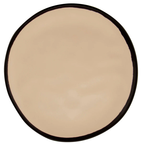 G.E.T - Pottery Market Matte 9" Manila Small Round Dinner Plate (12 Per Case) - CS-90-MA