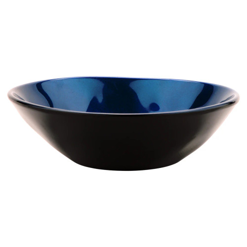 G.E.T - Cosmo 16 oz Blue Irregular Bowl (12 Per Case) - B-18-CSB