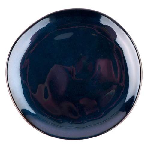 G.E.T - Cosmo 7" Blue Irregular Round Coupe Plate (12 Per Case) - CS-7-CSB