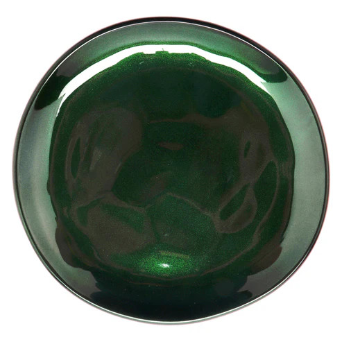 G.E.T - Cosmo 7" Green Irregular Round Coupe Plate (12 Per Case) - CS-7-CSG