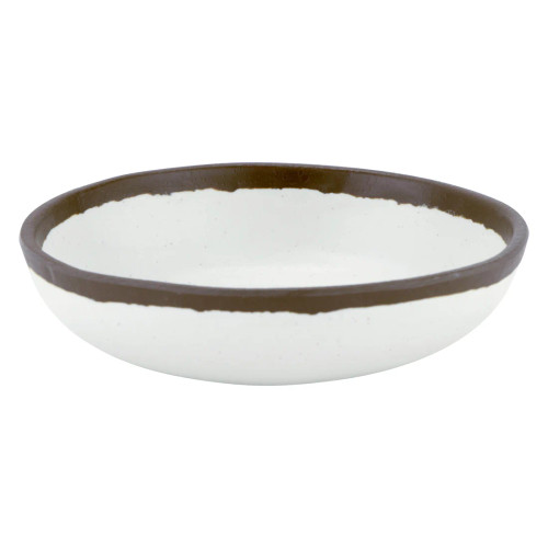 G.E.T - Pottery Market Glazed 14 oz Cream Salad Bowl (12 Per Case) - B-300-CRM